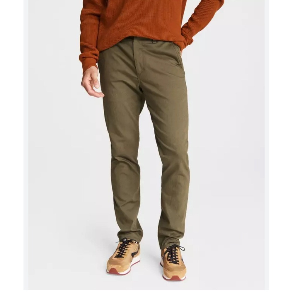 Rag & Bone Men's Olive Green‎ Cotton Blend Casual Chino Pants Size 32